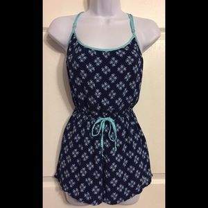 Hollister Size XS Open Back Romper